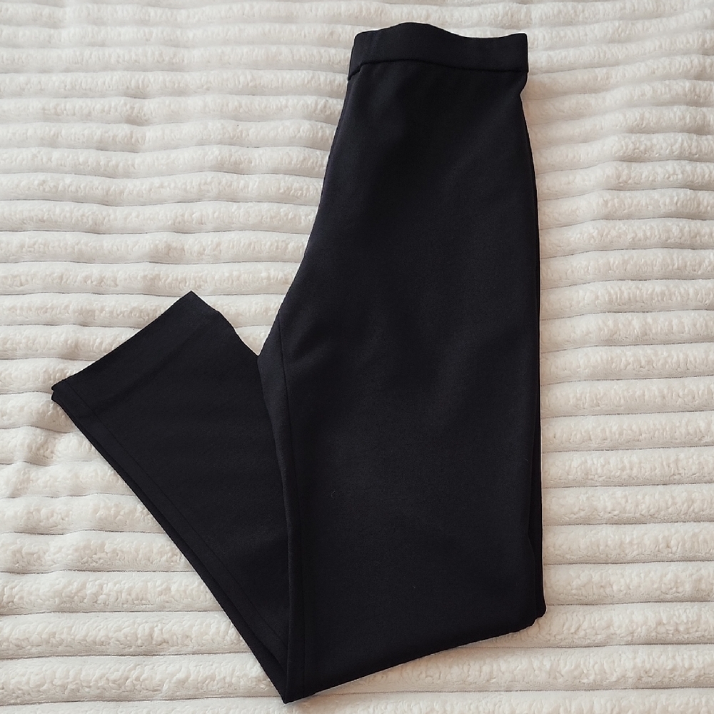 kate spade Black Ponte Knit Skinny Pants